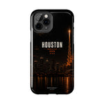 Houston Skyline Tough Phone Case — World Cup 2026 Night Cityscape