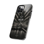 Dallas World Cup 2026 Tough Phone Case – Black City Skyline with Star Logo