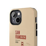 San Francisco Golden Gate Tough Phone Case – 2026 World Cup Retro Travel Design
