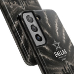 Dallas World Cup 2026 Tough Phone Case – Black City Skyline with Star Logo
