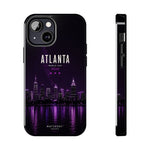 Atlanta Skyline Tough Phone Case — World Cup 2026 Purple Cityscape