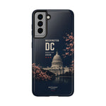 Washington DC 2026 World Cup Tough Phone Case — US Capitol Cherry Blossom Protective Cover