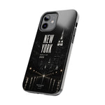 New York 2026 Tough Phone Case — Black Cityscape Protective Cover