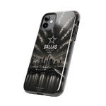 Dallas World Cup 2026 Tough Phone Case – Black City Skyline with Star Logo