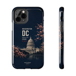 Washington DC 2026 World Cup Tough Phone Case — US Capitol Cherry Blossom Protective Cover