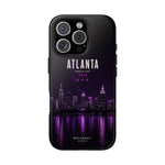 Atlanta Skyline Tough Phone Case — World Cup 2026 Purple Cityscape