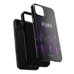 Atlanta Skyline Tough Phone Case — World Cup 2026 Purple Cityscape