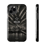 Dallas World Cup 2026 Tough Phone Case – Black City Skyline with Star Logo