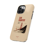 San Francisco Golden Gate Tough Phone Case – 2026 World Cup Retro Travel Design