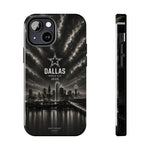 Dallas World Cup 2026 Tough Phone Case – Black City Skyline with Star Logo