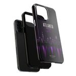 Atlanta Skyline Tough Phone Case — World Cup 2026 Purple Cityscape