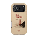 San Francisco Golden Gate Tough Phone Case – 2026 World Cup Retro Travel Design