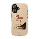 San Francisco Golden Gate Tough Phone Case – 2026 World Cup Retro Travel Design