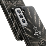 Dallas World Cup 2026 Tough Phone Case – Black City Skyline with Star Logo