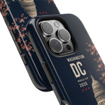 Washington DC 2026 World Cup Tough Phone Case — US Capitol Cherry Blossom Protective Cover