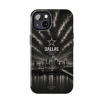 Dallas World Cup 2026 Tough Phone Case – Black City Skyline with Star Logo
