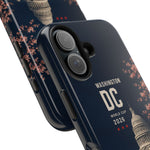 Washington DC 2026 World Cup Tough Phone Case — US Capitol Cherry Blossom Protective Cover