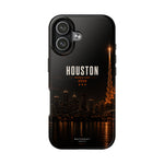 Houston Skyline Tough Phone Case — World Cup 2026 Night Cityscape