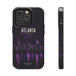 Atlanta Skyline Tough Phone Case — World Cup 2026 Purple Cityscape