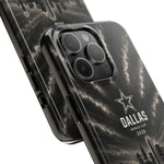 Dallas World Cup 2026 Tough Phone Case – Black City Skyline with Star Logo