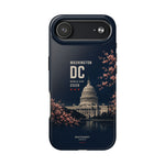 Washington DC 2026 World Cup Tough Phone Case — US Capitol Cherry Blossom Protective Cover
