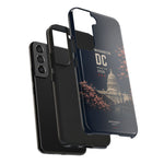 Washington DC 2026 World Cup Tough Phone Case — US Capitol Cherry Blossom Protective Cover