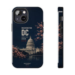 Washington DC 2026 World Cup Tough Phone Case — US Capitol Cherry Blossom Protective Cover