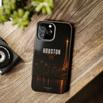 Houston Skyline Tough Phone Case — World Cup 2026 Night Cityscape