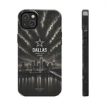 Dallas World Cup 2026 Tough Phone Case – Black City Skyline with Star Logo