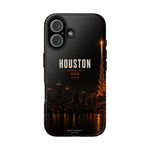Houston Skyline Tough Phone Case — World Cup 2026 Night Cityscape