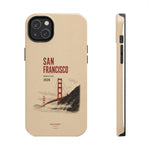 San Francisco Golden Gate Tough Phone Case – 2026 World Cup Retro Travel Design