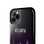 Atlanta Skyline Tough Phone Case — World Cup 2026 Purple Cityscape