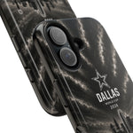 Dallas World Cup 2026 Tough Phone Case – Black City Skyline with Star Logo