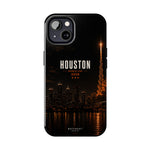 Houston Skyline Tough Phone Case — World Cup 2026 Night Cityscape