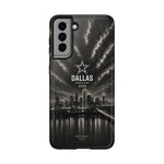 Dallas World Cup 2026 Tough Phone Case – Black City Skyline with Star Logo