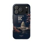 Washington DC 2026 World Cup Tough Phone Case — US Capitol Cherry Blossom Protective Cover