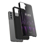 Atlanta Skyline Tough Phone Case — World Cup 2026 Purple Cityscape