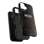 Houston Skyline Tough Phone Case — World Cup 2026 Night Cityscape