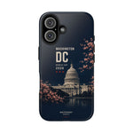 Washington DC 2026 World Cup Tough Phone Case — US Capitol Cherry Blossom Protective Cover