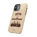 Boston Skyline Tough Phone Case — Vintage Cityscape, 'Boston 2026' Protective Phone Cover