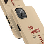 San Francisco Golden Gate Tough Phone Case – 2026 World Cup Retro Travel Design