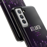 Atlanta Skyline Tough Phone Case — World Cup 2026 Purple Cityscape