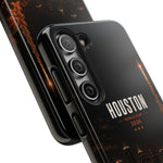 Houston Skyline Tough Phone Case — World Cup 2026 Night Cityscape