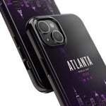 Atlanta Skyline Tough Phone Case — World Cup 2026 Purple Cityscape