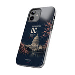 Washington DC 2026 World Cup Tough Phone Case — US Capitol Cherry Blossom Protective Cover