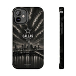 Dallas World Cup 2026 Tough Phone Case – Black City Skyline with Star Logo