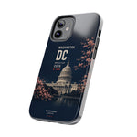 Washington DC 2026 World Cup Tough Phone Case — US Capitol Cherry Blossom Protective Cover