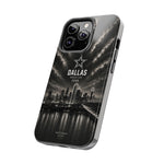 Dallas World Cup 2026 Tough Phone Case – Black City Skyline with Star Logo