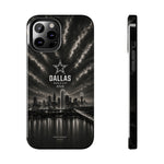 Dallas World Cup 2026 Tough Phone Case – Black City Skyline with Star Logo