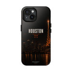 Houston Skyline Tough Phone Case — World Cup 2026 Night Cityscape